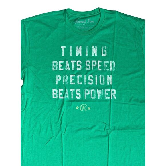 Round‎ Five Boxing Training Sparring Mma Gym Shirt Size XXL 2XL - Picture 2 of 3